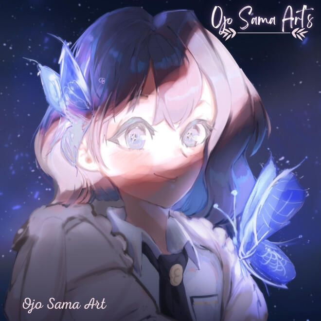 bust up illustration