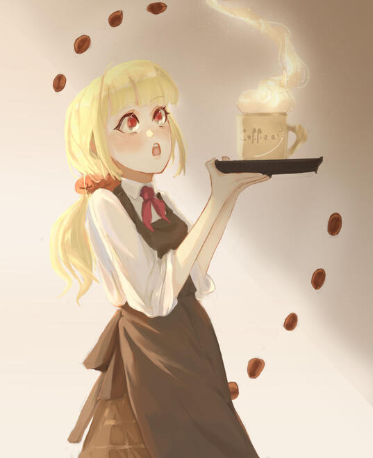 half body illustration